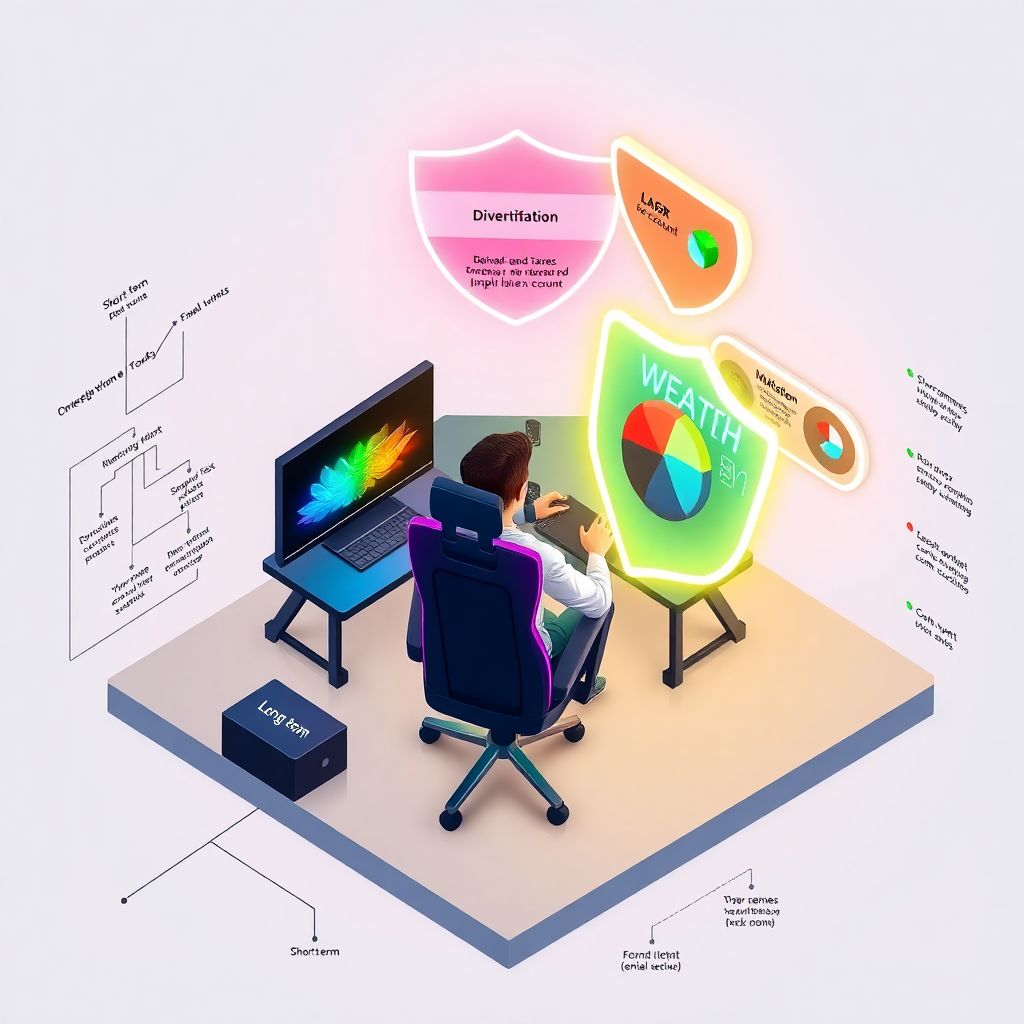 The role of diversification in a gamer’s wealth plan and long-term success