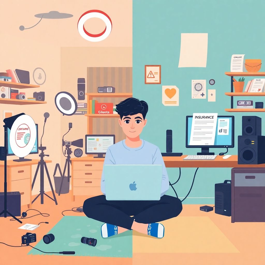 The basics of insurance planning for digital creators to protect income and assets