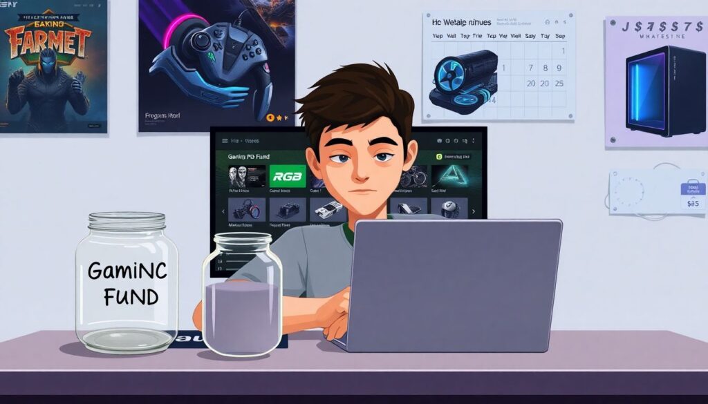 Lightweight financial planning routines that fit a gamer’s day - иллюстрация