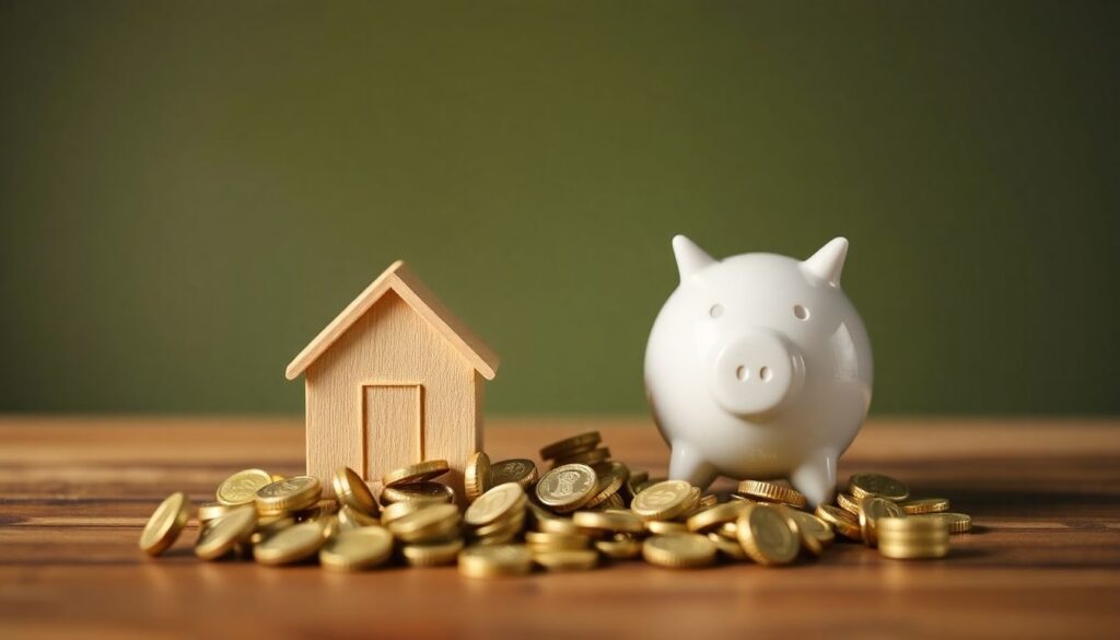 Saving for a house while maintaining a gaming habit - иллюстрация