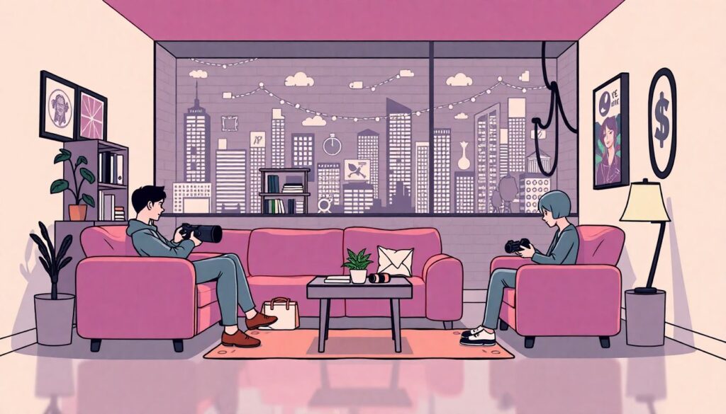 Saving for a house while maintaining a gaming habit - иллюстрация