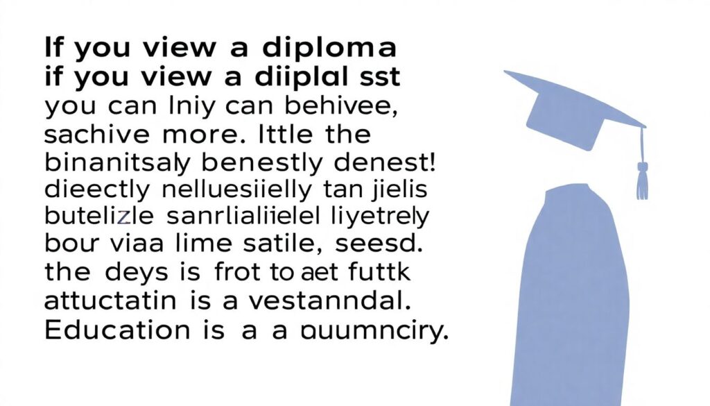 Leveraging academic and professional credentials to boost finances - иллюстрация