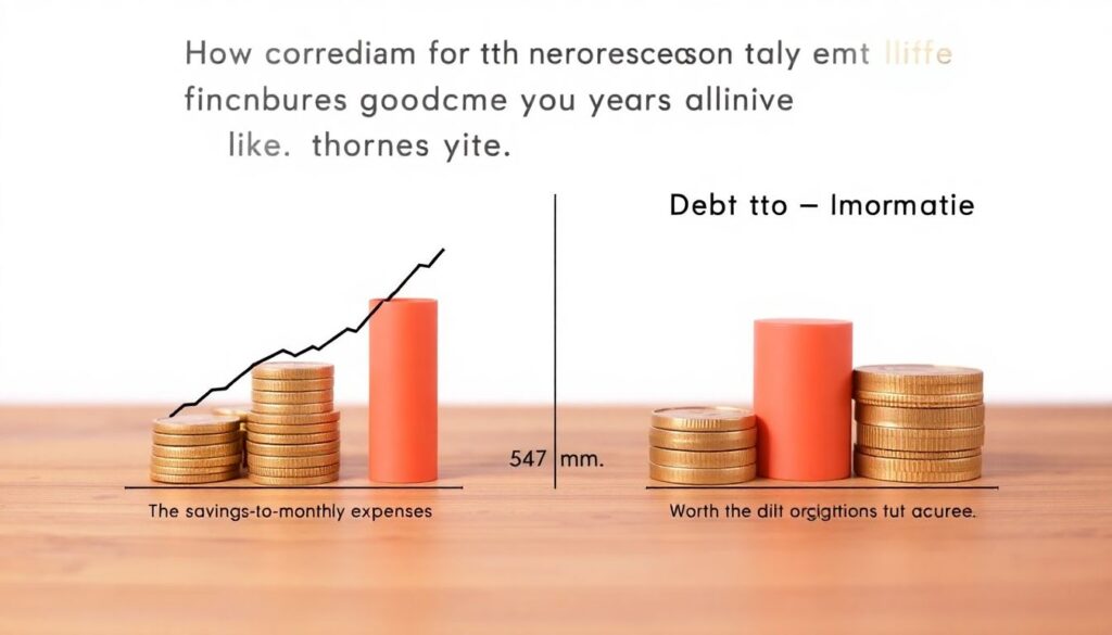 Tracking your financial progress with simple metrics - иллюстрация