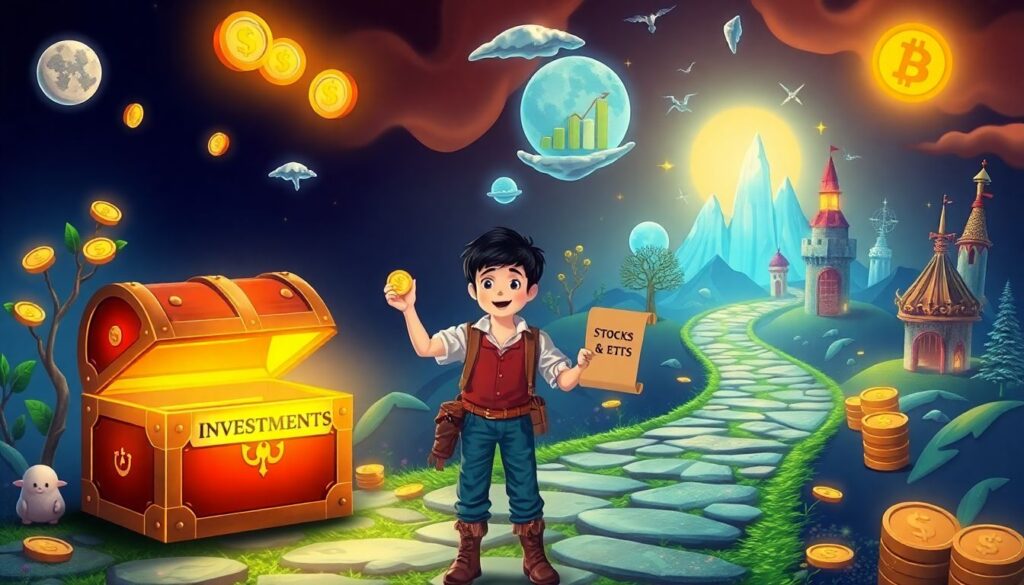 Getting started with a simple investment portfolio for busy gamers - иллюстрация