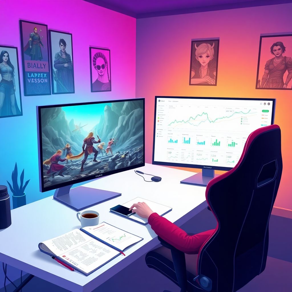 Simple investment portfolio guide for busy gamers getting started easily