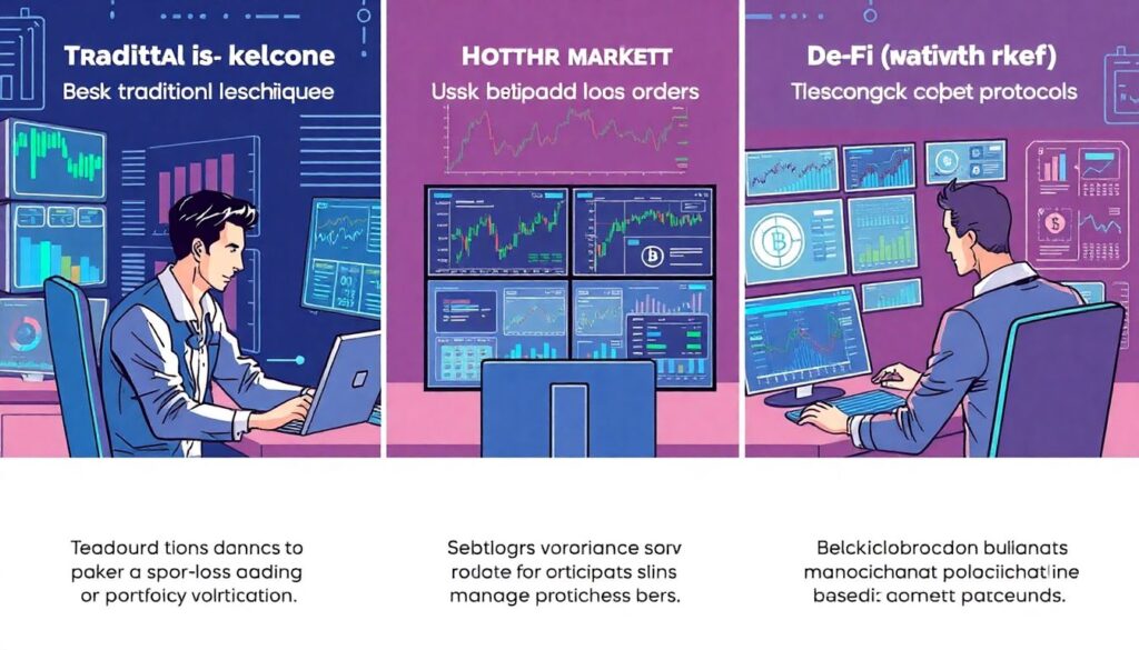 and risk for crypto trading - иллюстрация