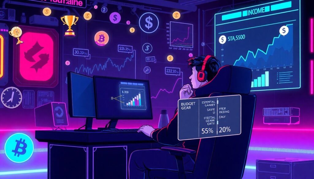 Gamer cash flow management: when to save - иллюстрация