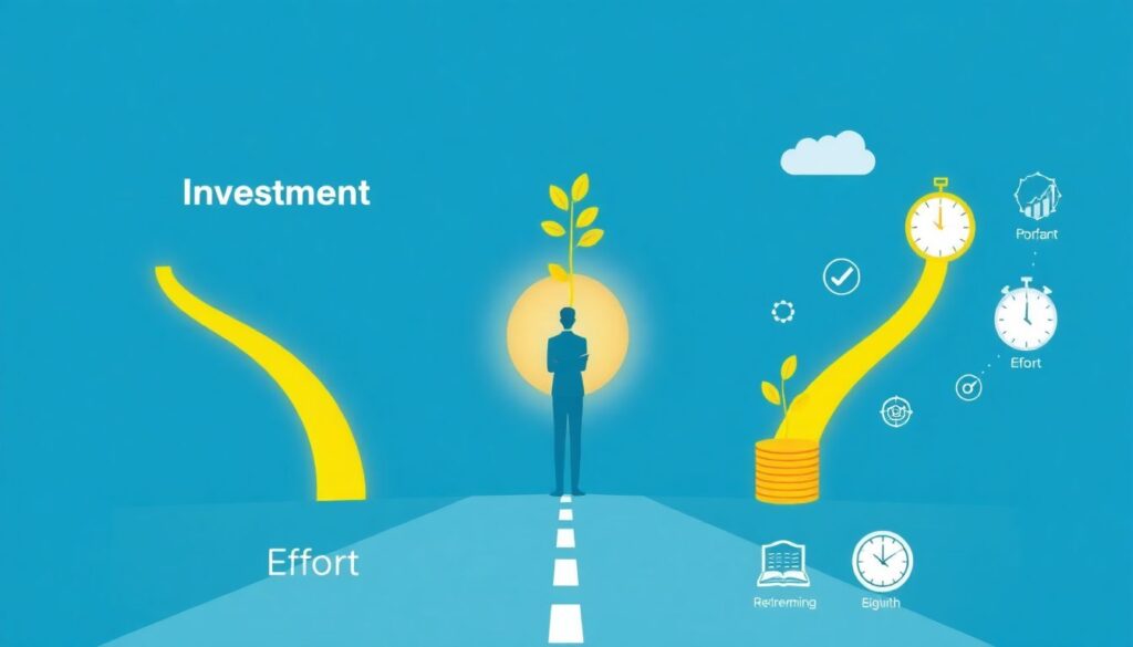 and invest - иллюстрация