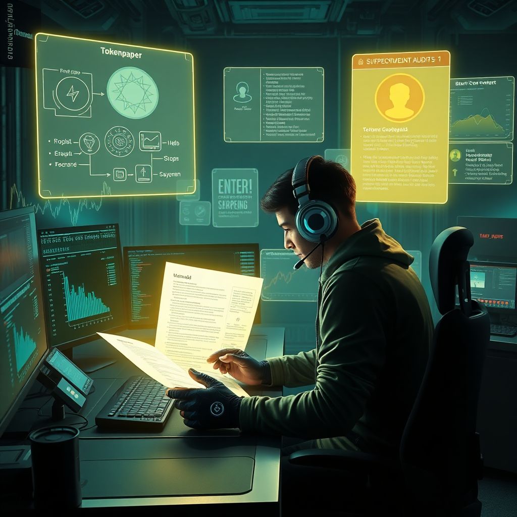 Crypto due diligence guide for gamers investing in blockchain projects wisely