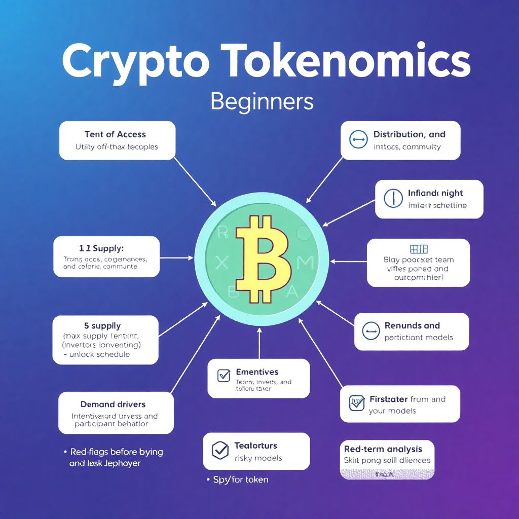 Tokenomics basics for crypto newcomers: understanding how crypto economies work