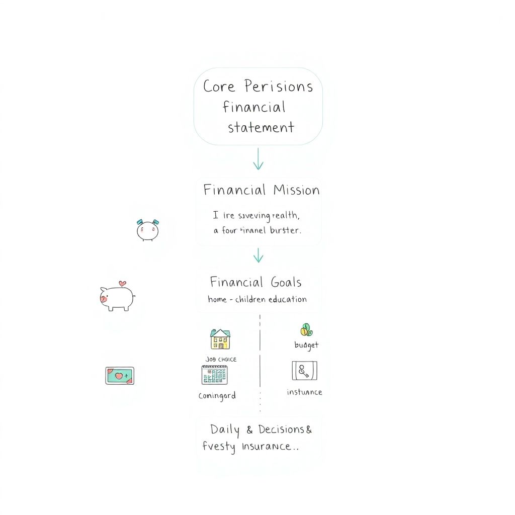 Creating a personal mission statement for your finances to achieve long‑term goals