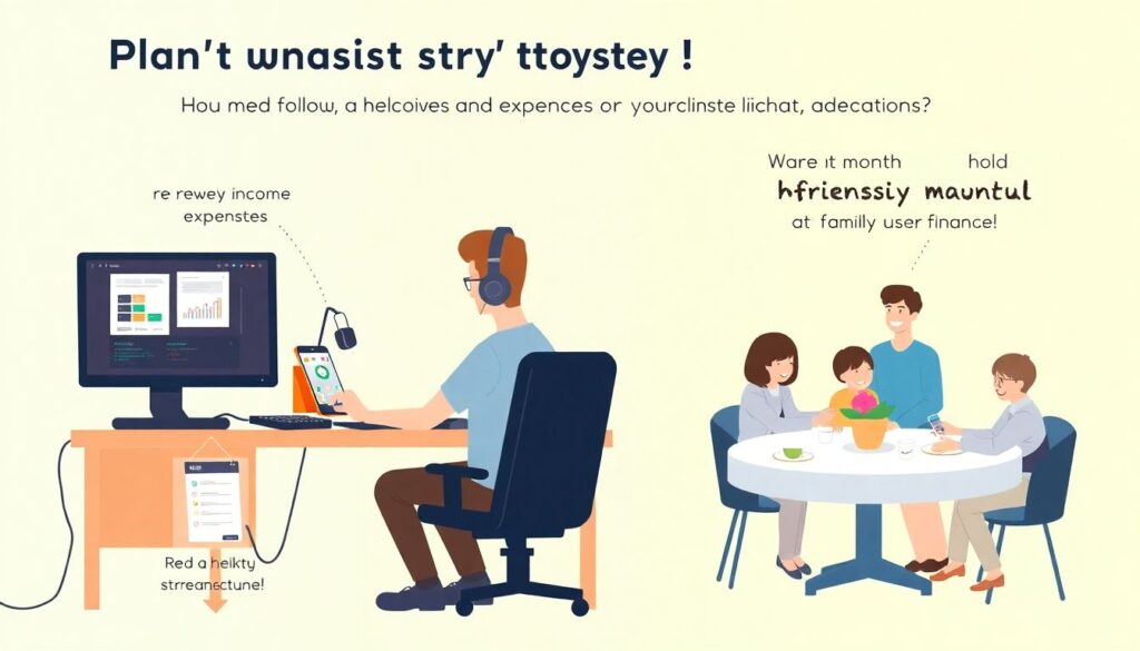 How to set up a family financial plan with gamer income - иллюстрация