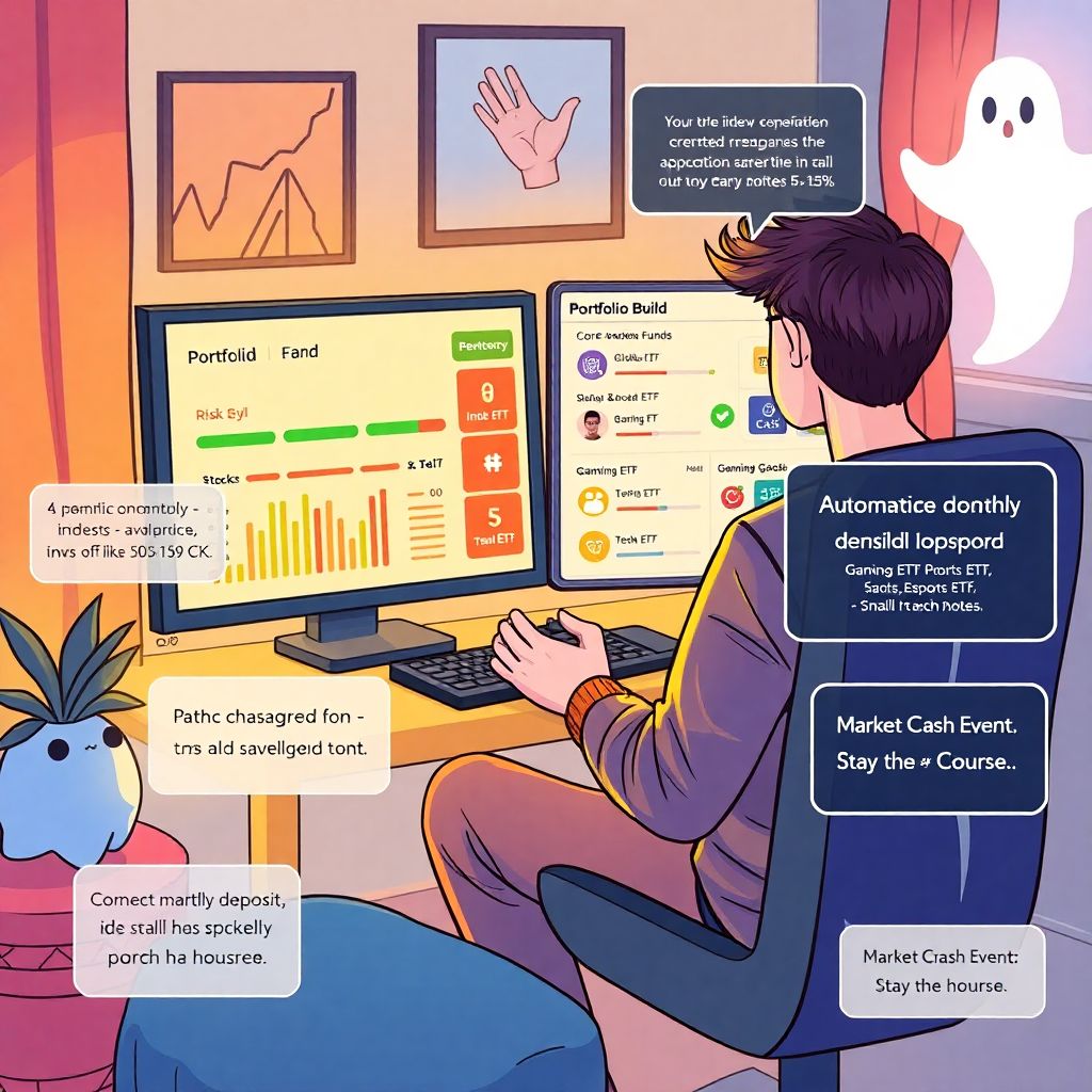 How to build a balanced portfolio as a new investor gamer and manage risk