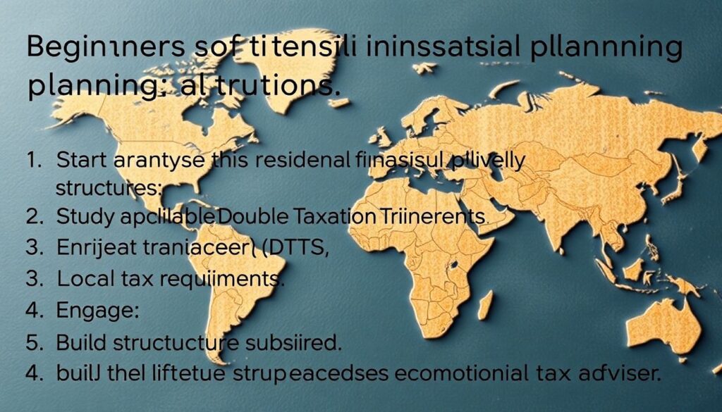 Financial planning for international tax jurisdictions - иллюстрация