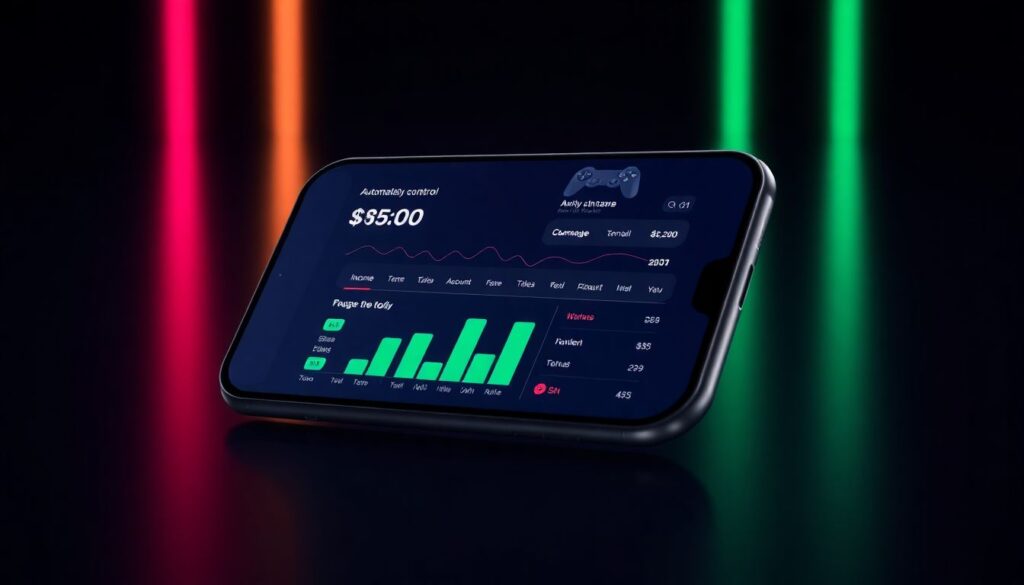 Gamer budgeting for unpredictable prize winnings - иллюстрация