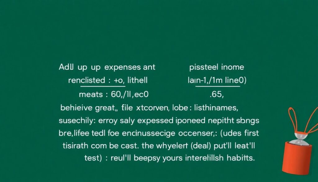 How to set up a simple monthly budget in under 15 minutes - иллюстрация