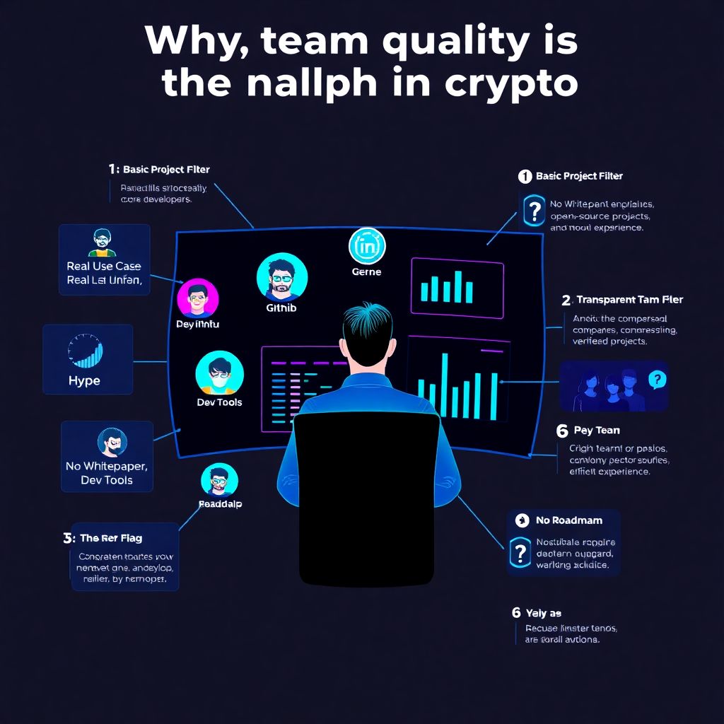 How to choose quality crypto projects with strong teams and real potential