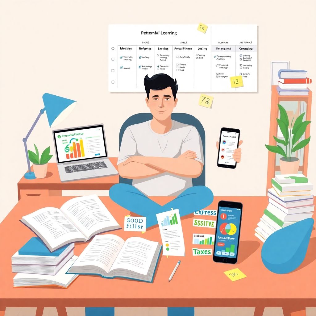 Self-directed learning paths for mastering money management and financial success