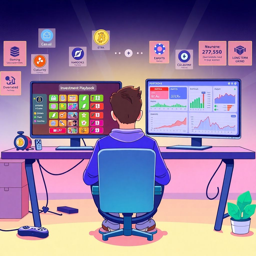 Creating a personal investment playbook for gamers to level up real-world wealth