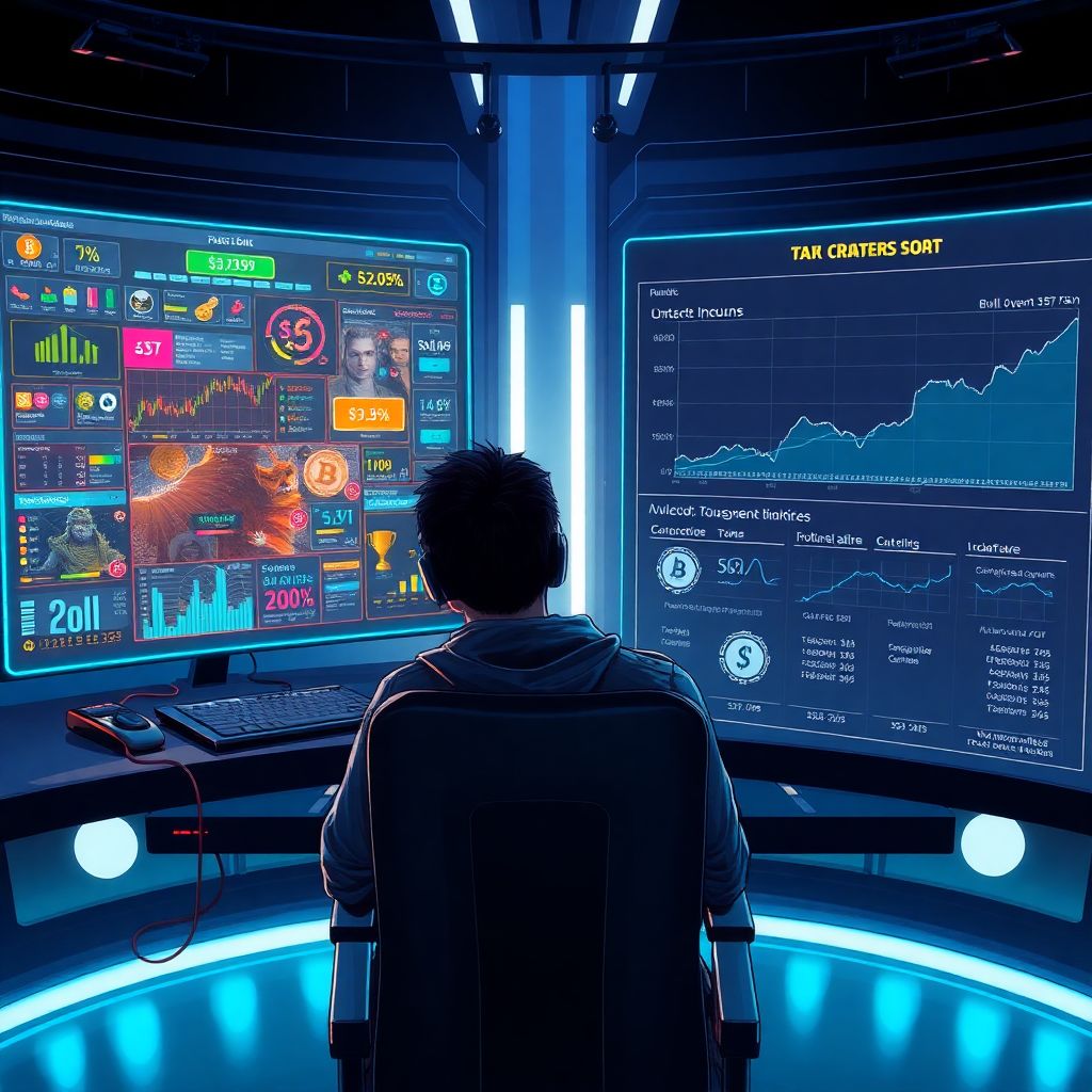 Maximizing tax-advantaged growth for a gamer portfolio with smart investing