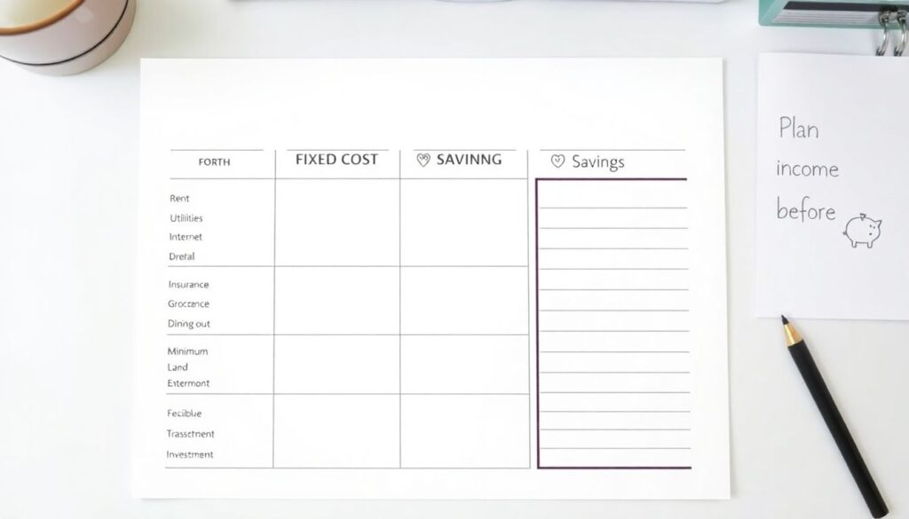 Simple methods to track spending and stop leaks in monthly budgets - иллюстрация