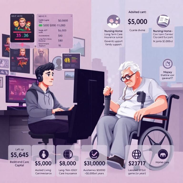 Financial planning for later-life care costs for gamers: how to protect your future