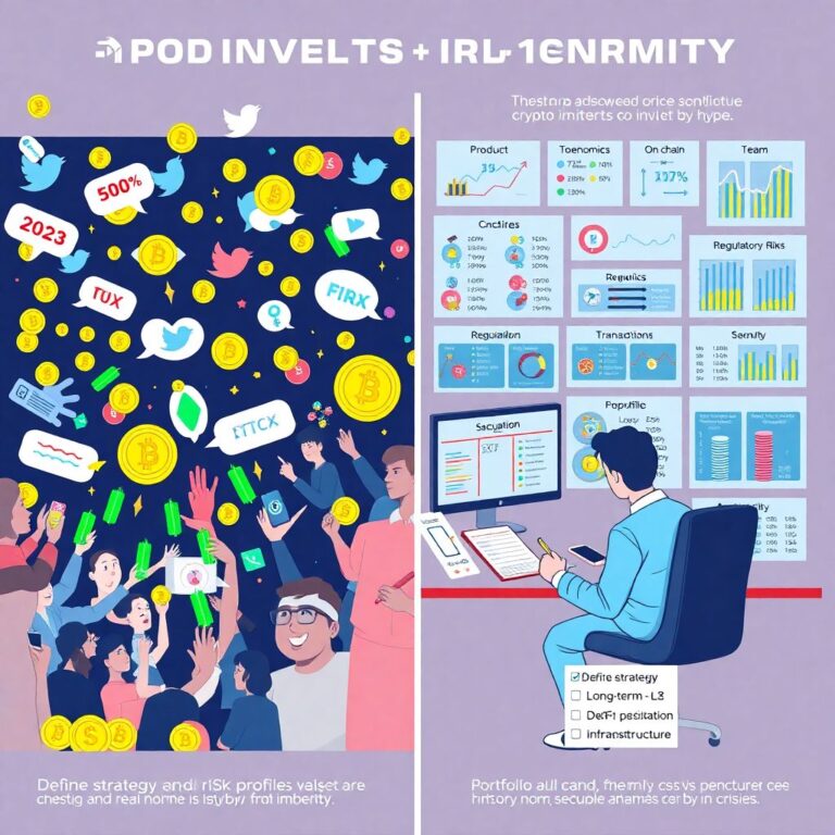 Clear framework for evaluating crypto investment opportunities and managing risk