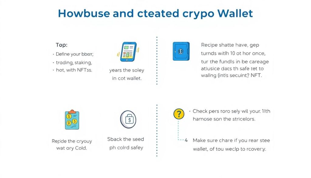 Understanding the different types of crypto wallets and their uses - иллюстрация