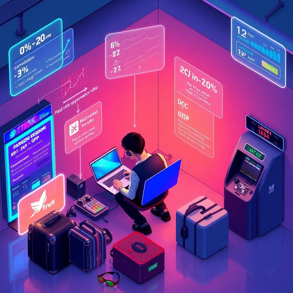 Currency exchange tips for gamer investors traveling abroad