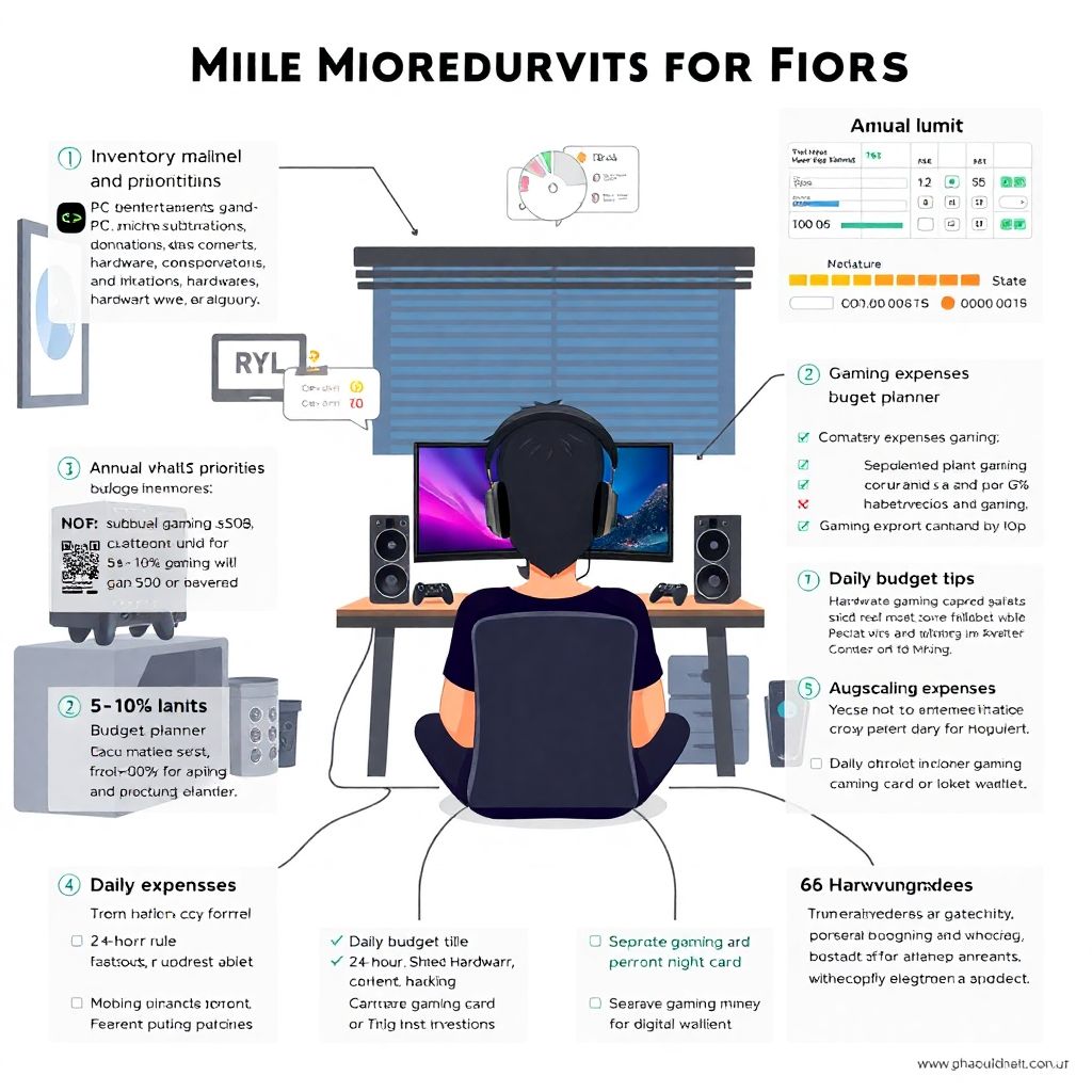 Annual financial plan for gamers: a practical step-by-step guide