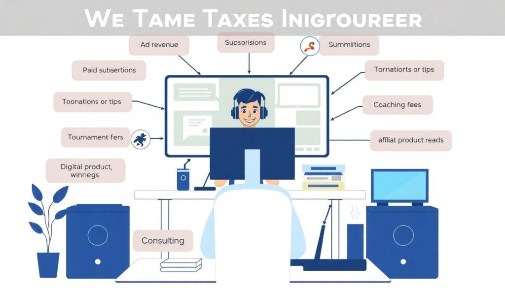 How to evaluate the tax implications of freelancing in gaming - иллюстрация