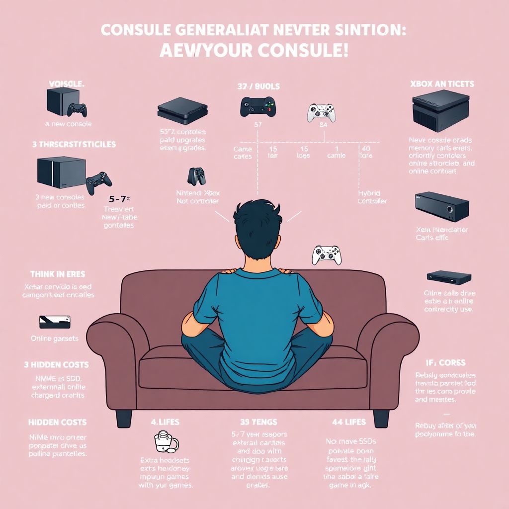 The financial implications of console generations and upgrade cycles for gamers
