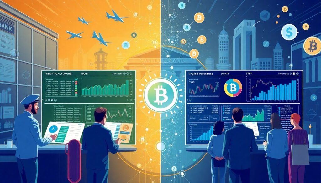 A balanced approach to investing in both traditional and crypto assets - иллюстрация