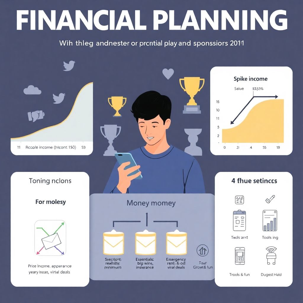 Budgeting tips for managing variable prize winnings and sponsorship income