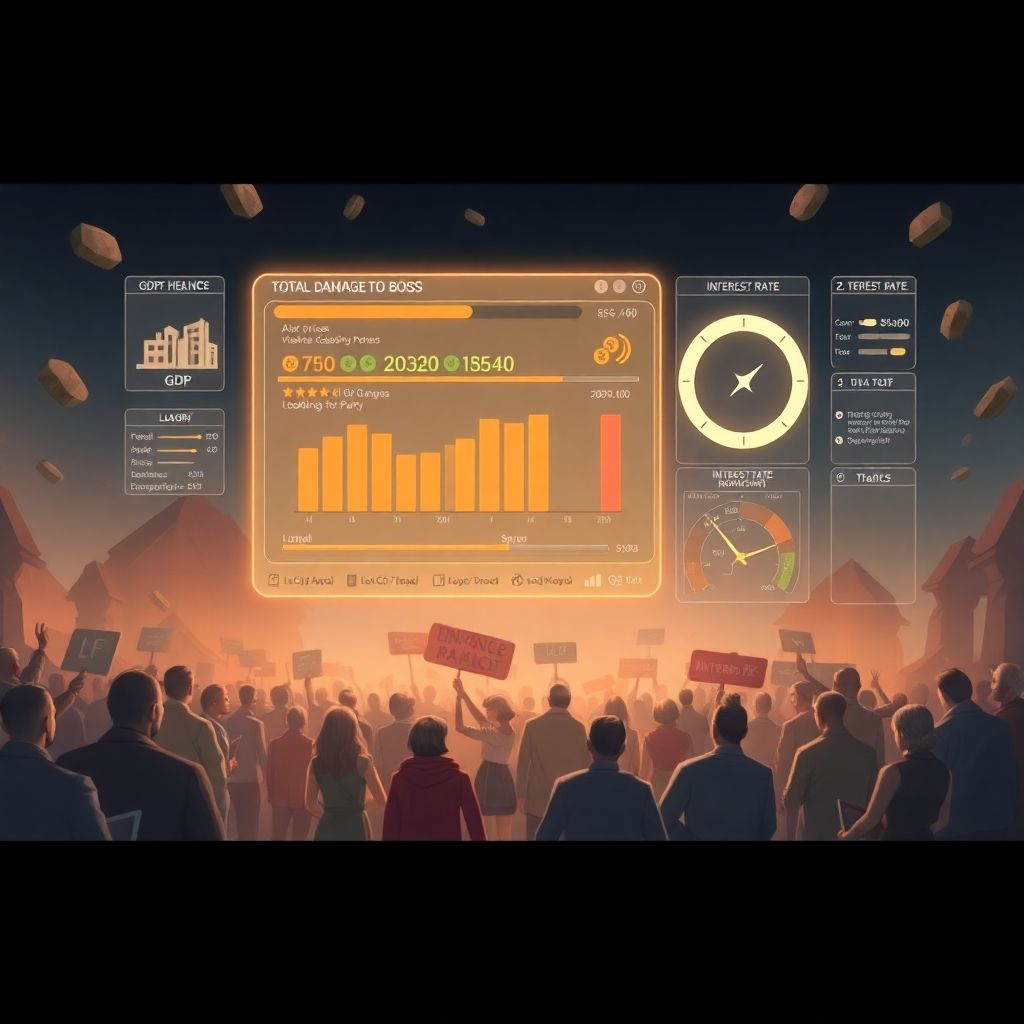 Gamer-friendly explanations of macroeconomic indicators in simple language