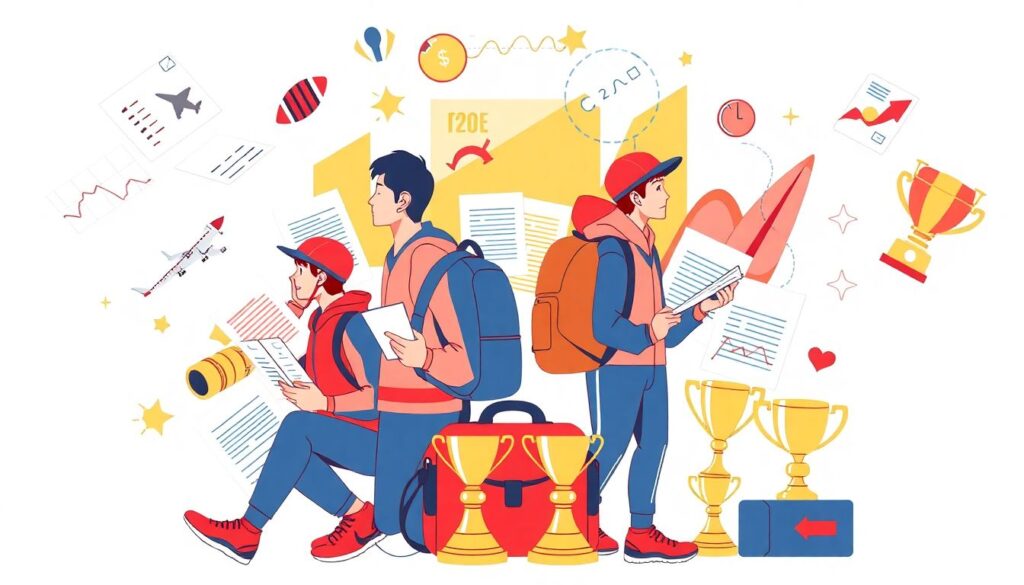 Budgeting for travel and competitions without derailing wealth - иллюстрация