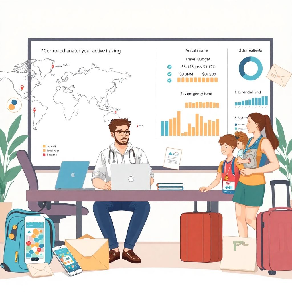 Budgeting for travel and competitions without derailing your long-term wealth