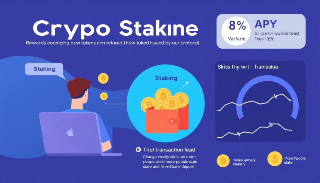 What to know about staking rewards and risk when investing in crypto - иллюстрация
