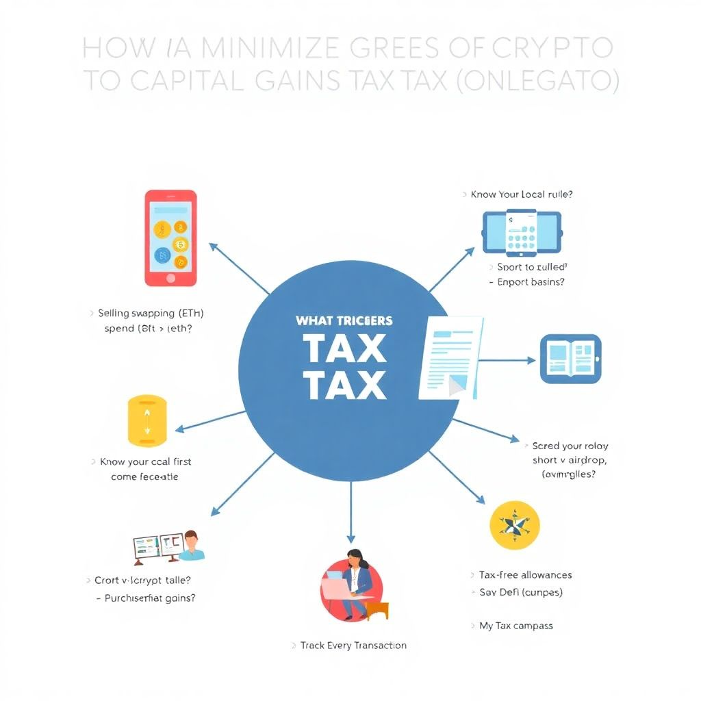 How to handle and minimize crypto capital gains taxes on your profits