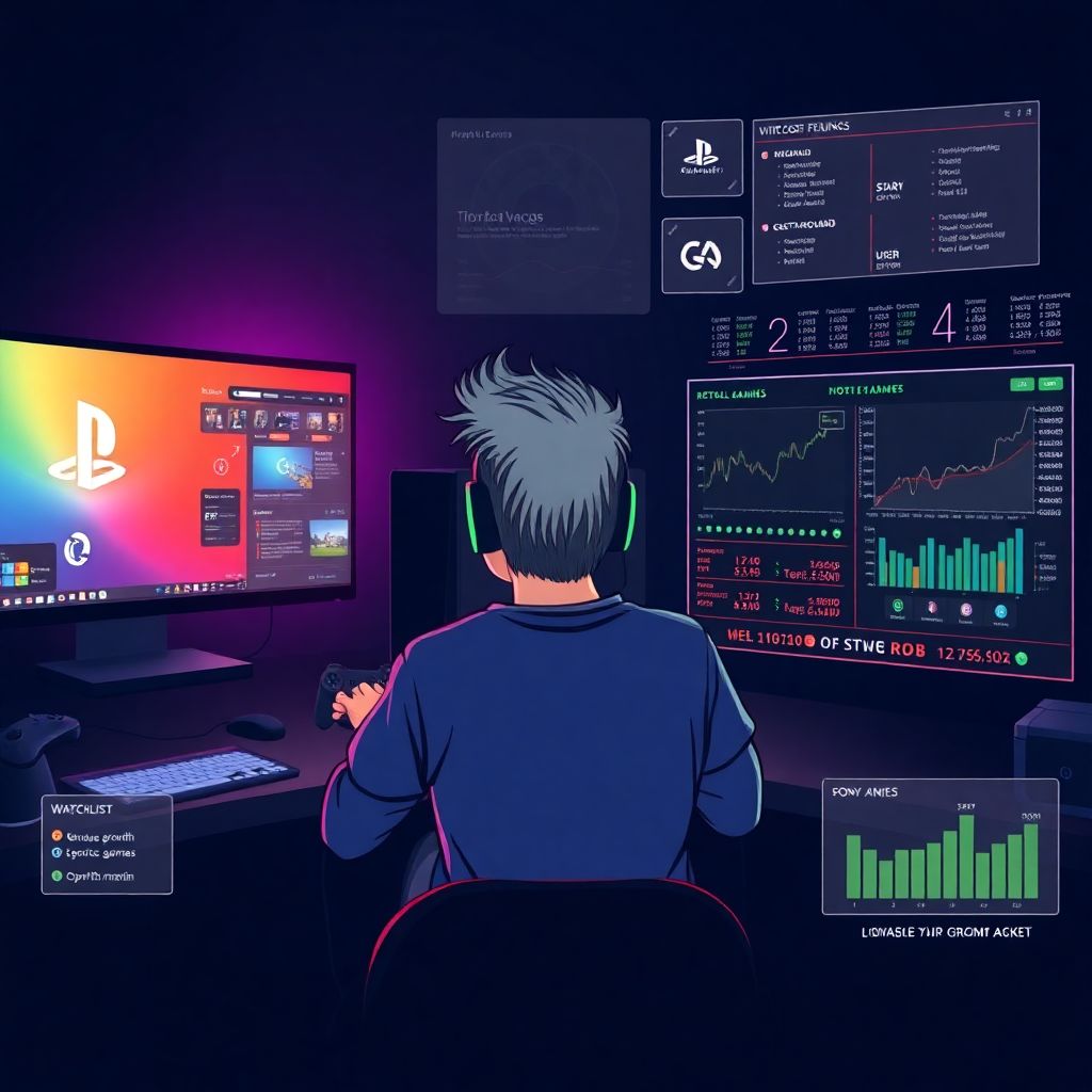 Smart ways to invest in growth stocks while gaming: practical strategies