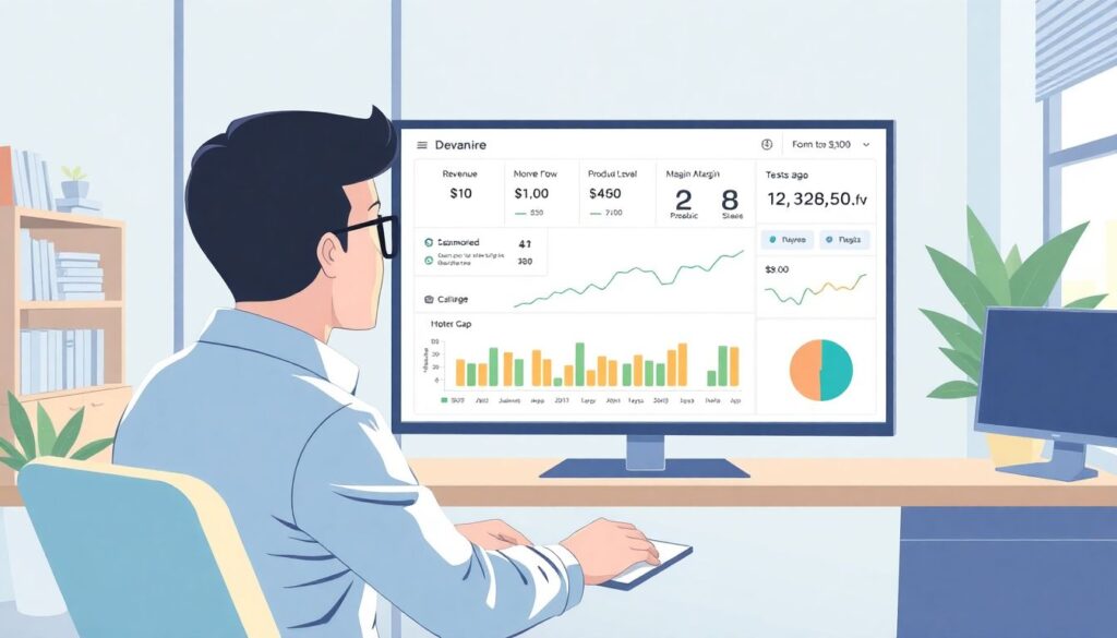How to use financial dashboards to stay on track with goals - иллюстрация