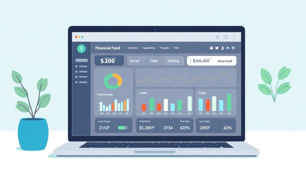 How to use financial dashboards to stay on track with goals - иллюстрация