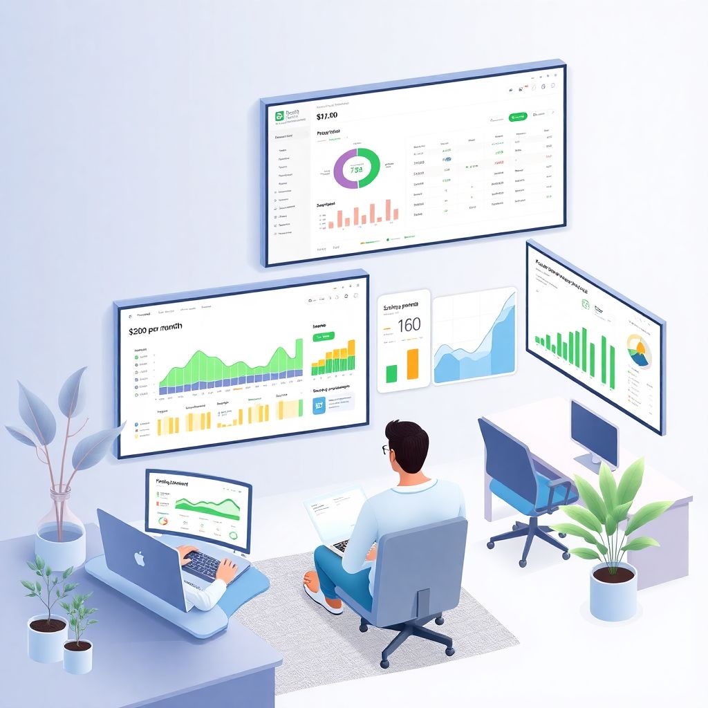 How to use financial dashboards to stay on track with your money goals