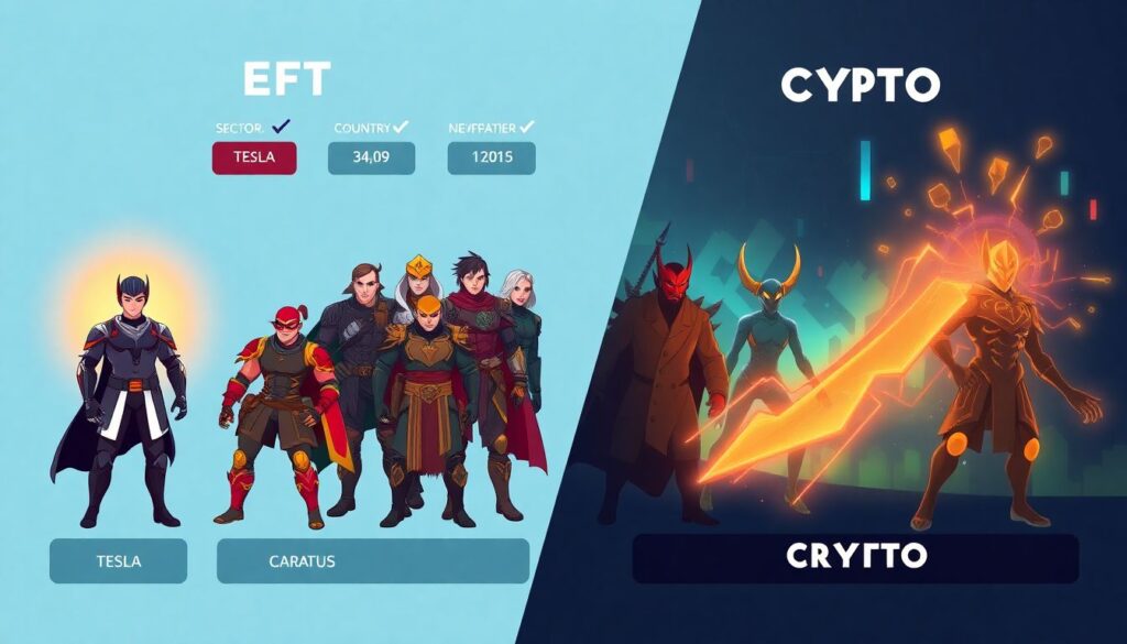 ETF, Stock, or Crypto? A Gamer’s Guide to Choosing Your First Investment - иллюстрация