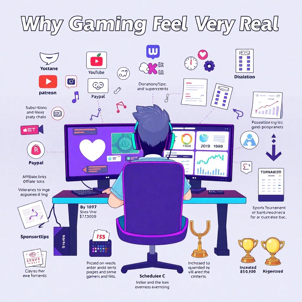 Taxes for streamers and esports players: essential rules for gaming income