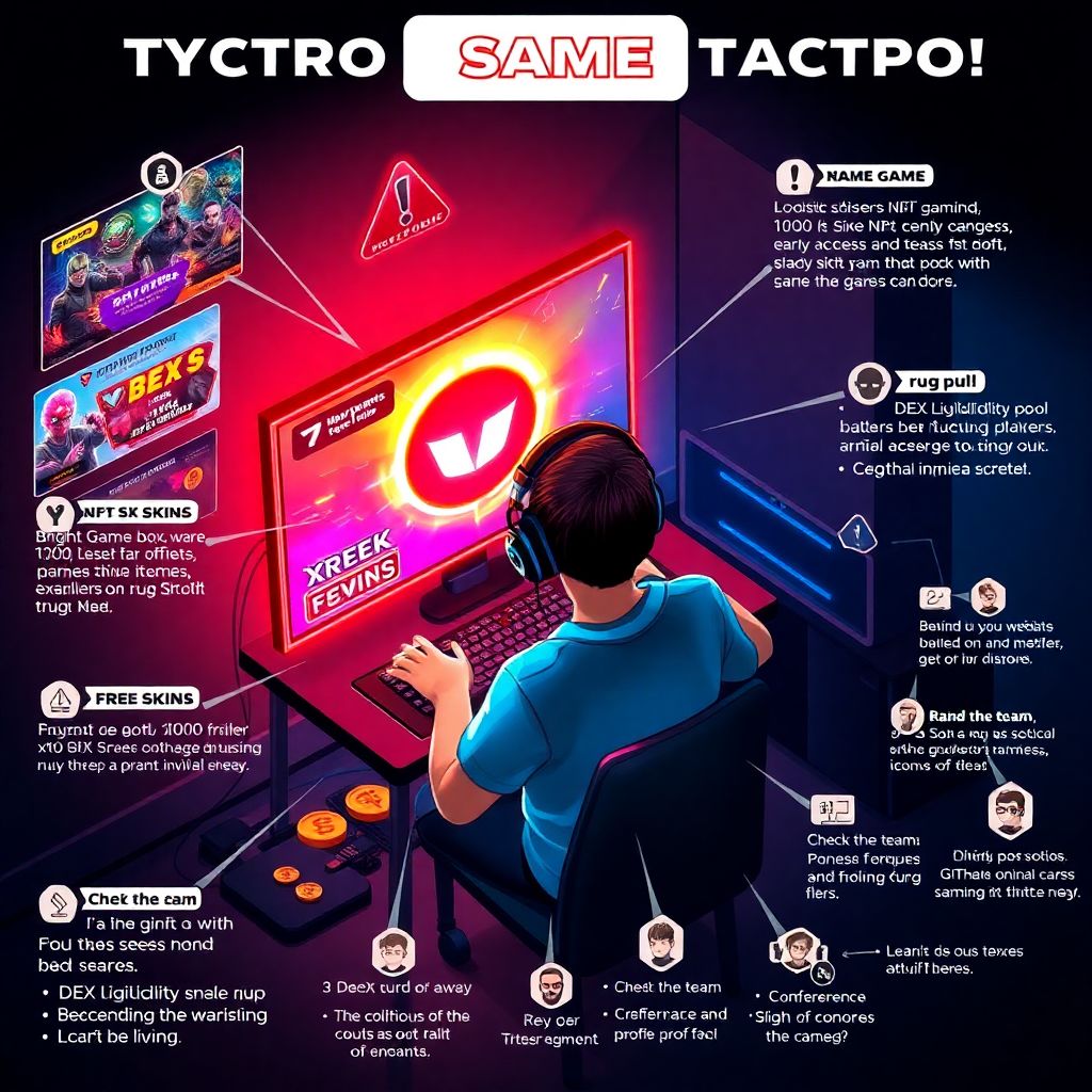 Crypto scams in gaming: how to spot rug pulls, fake airdrops and shady projects