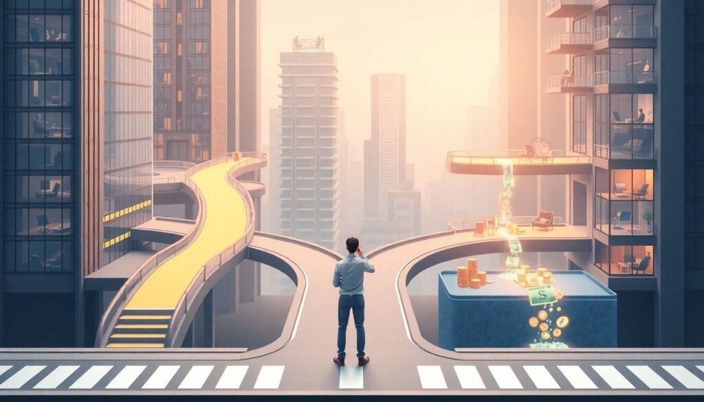 Managing finances during career transitions in tech and gaming - иллюстрация