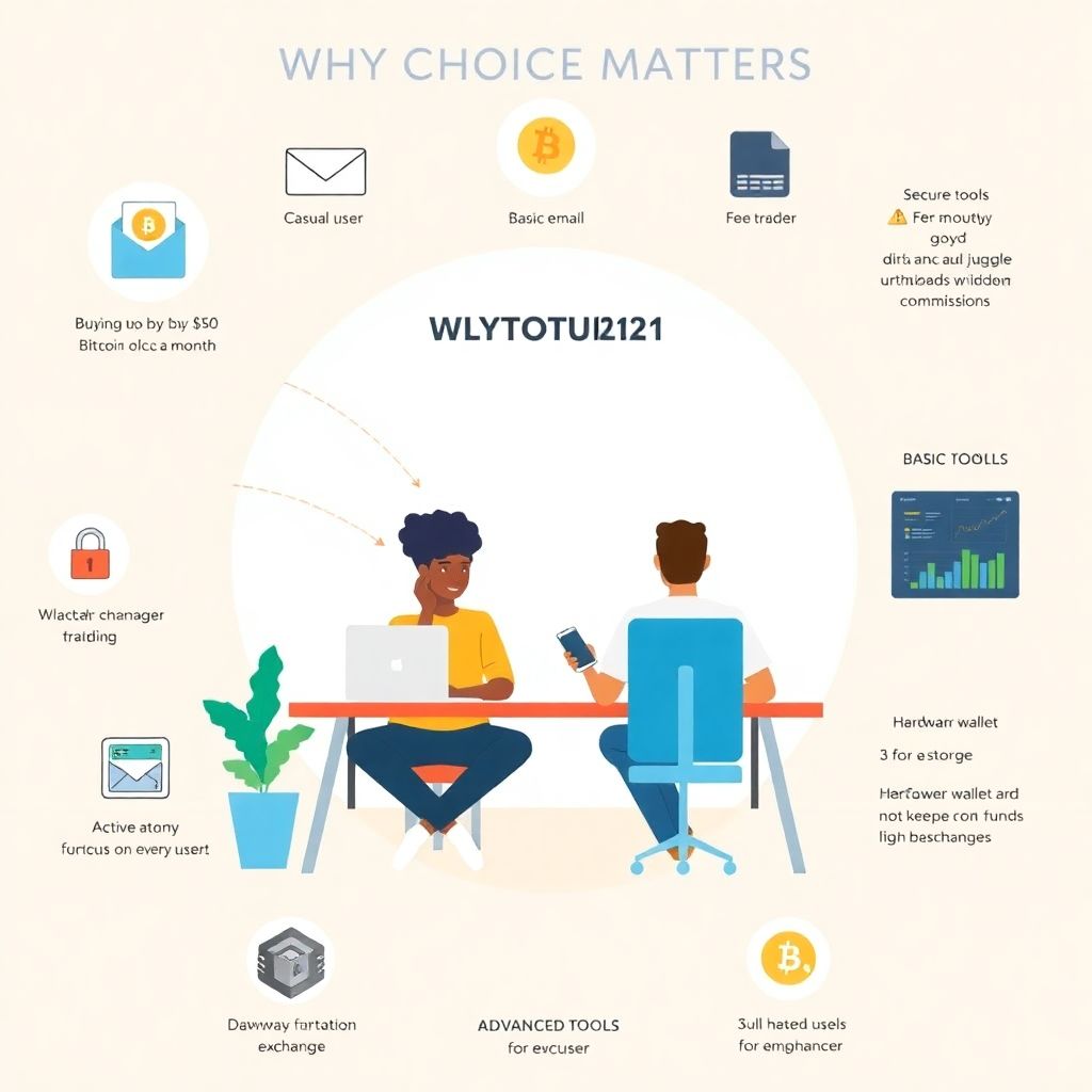 How to choose the right crypto exchange for your needs and avoid common risks