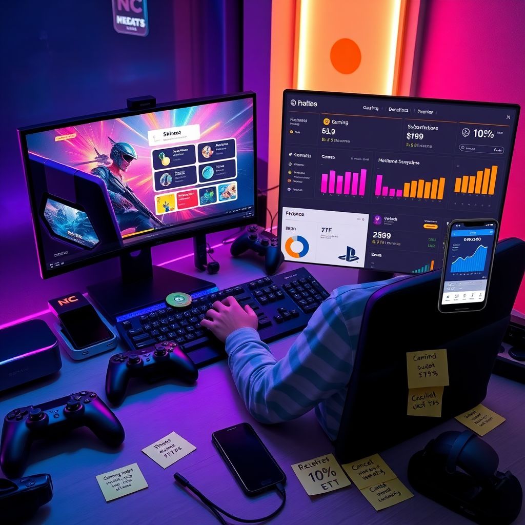 Building wealth through disciplined expense tracking for gamers and streamers