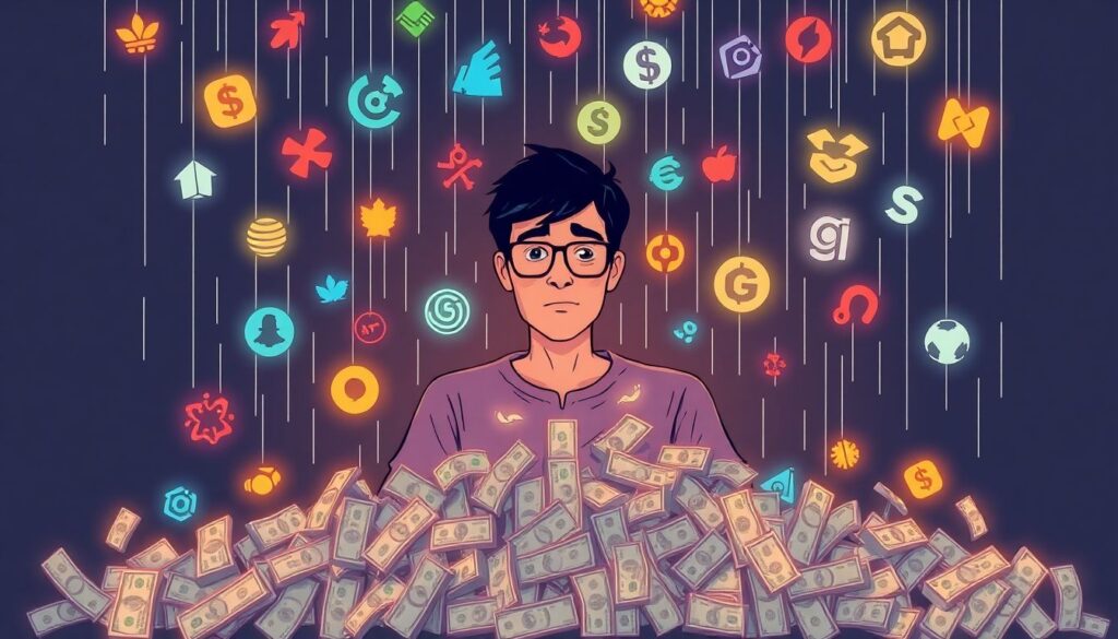 Subscription Overload: Cutting Unused Gaming Services to Boost Your Savings Rate - иллюстрация